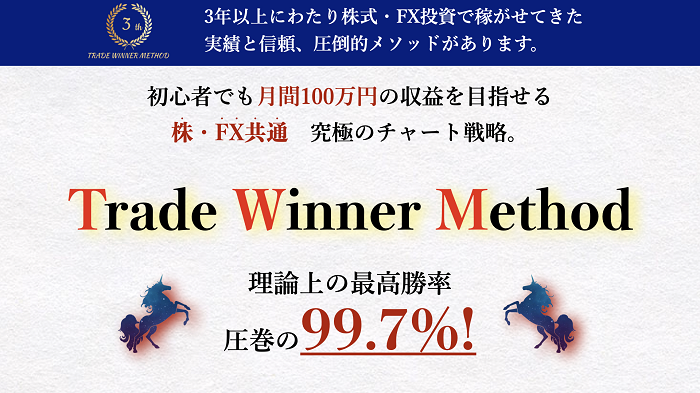 FX・株共通の究極チャート活用法Trade Winner Method